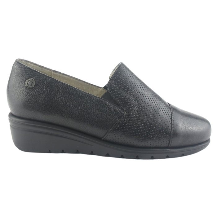 Zapato de Cuero Chalada Mujer Casia-1 Negro Casual Zapatos Planos Comfort Chalada