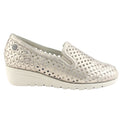 Zapato de Cuero Chalada Mujer Crose-1 Dorado Casual Zapatos Planos Comfort Chalada