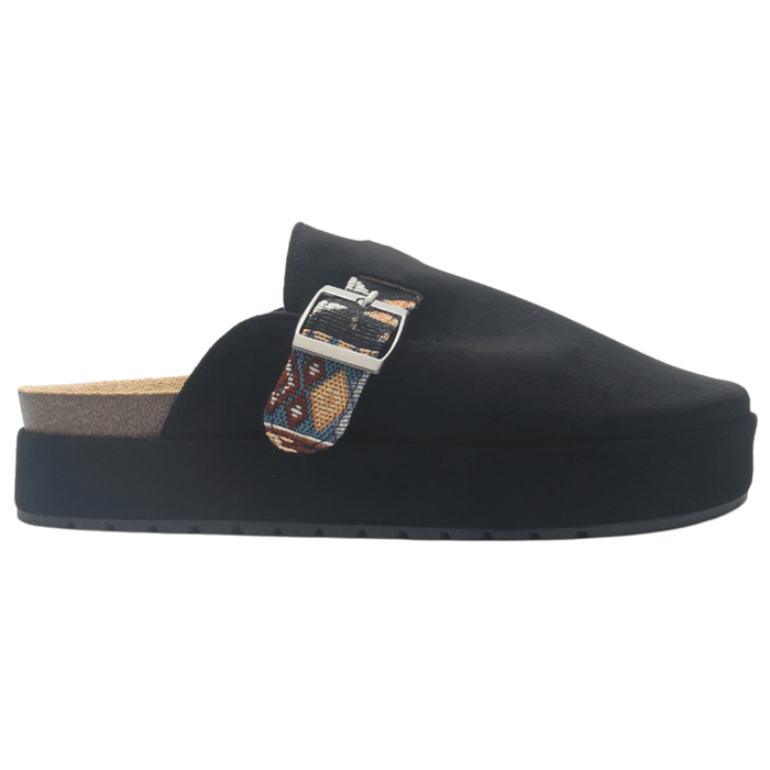 Zapato mujer Casual Negro Chalada Risco-3 Tacones Bajos Chalada
