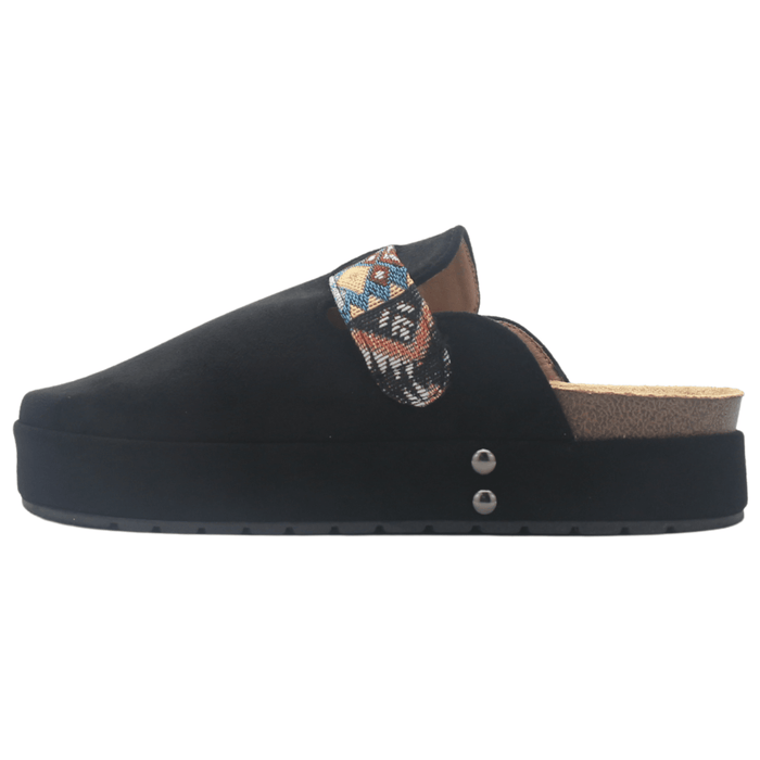Zapato mujer Casual Negro Chalada Risco-3 Tacones Bajos Chalada