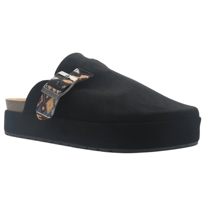 Zapato mujer Casual Negro Chalada Risco-3 Tacones Bajos Chalada
