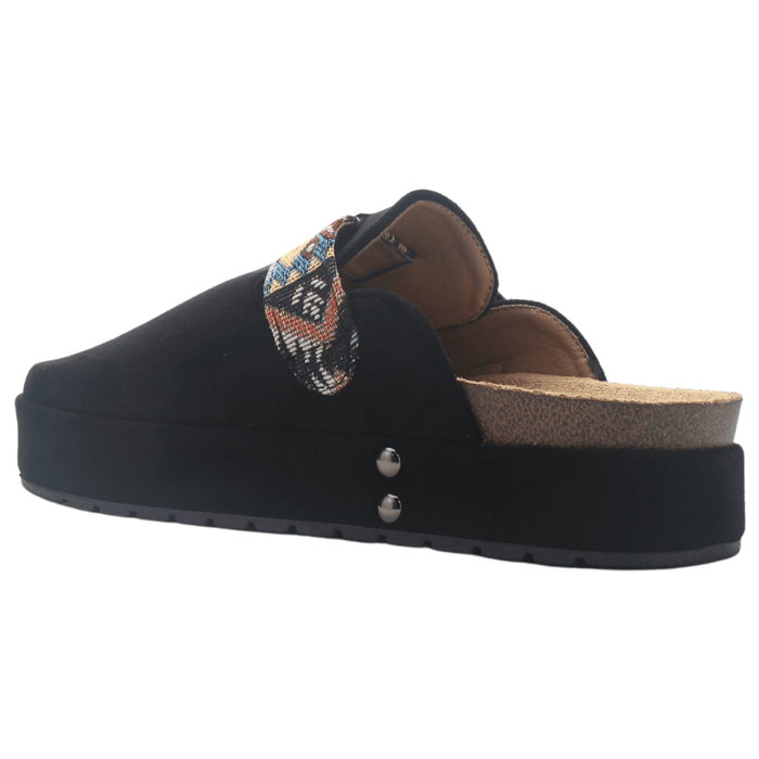 Zapato mujer Casual Negro Chalada Risco-3 Tacones Bajos Chalada