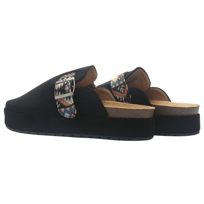 Zapato mujer Casual Negro Chalada Risco-3 Tacones Bajos Chalada
