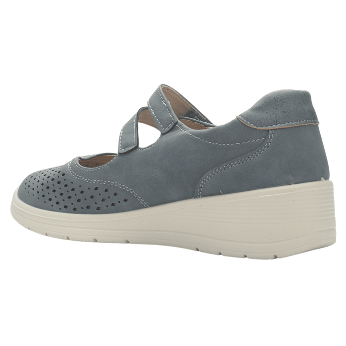 Zapato Mujer Chalada Ditter-3 Azul Casual Tacones Bajos Chalada