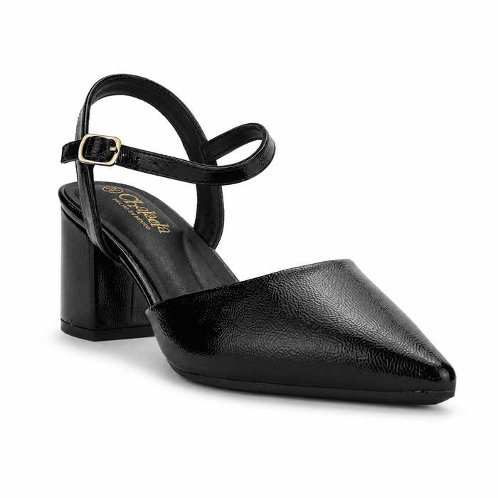 Zapato Negro Mujer Casual Chalada Bolse Zapatos Planos Comfort Chalada