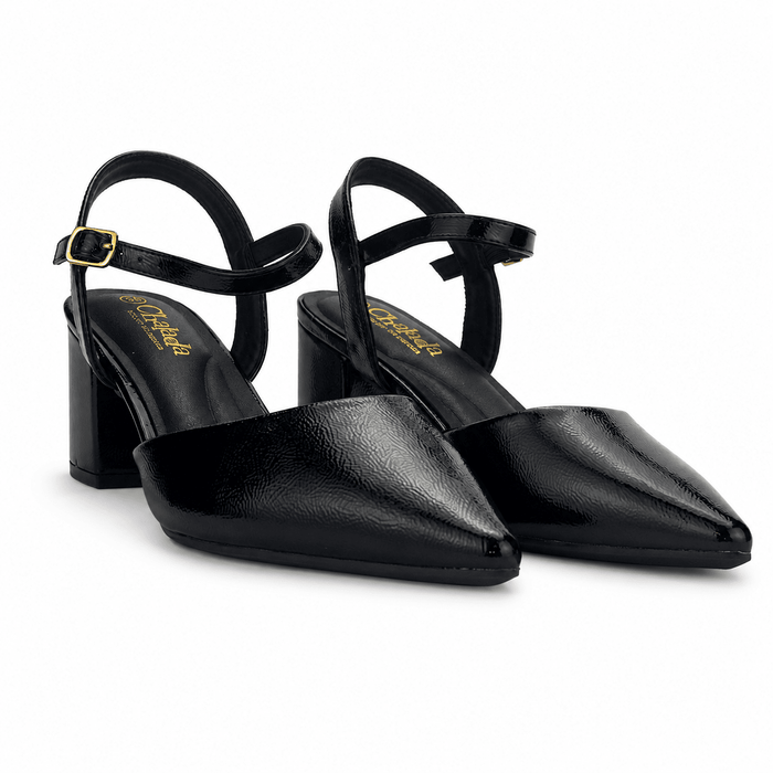 Zapato Negro Mujer Casual Chalada Bolse Zapatos Planos Comfort Chalada