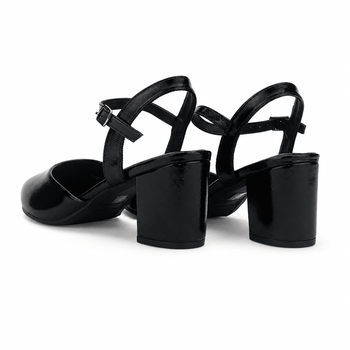 Zapato Negro Mujer Casual Chalada Bolse Zapatos Planos Comfort Chalada