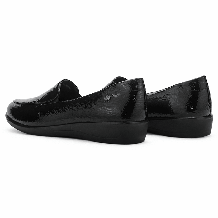 Zapato Negro Mujer Casual Chalada Denzen Zapatos planos Chalada