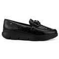 Zapato Negro Mujer Casual Chalada Graki Zapatos planos Chalada
