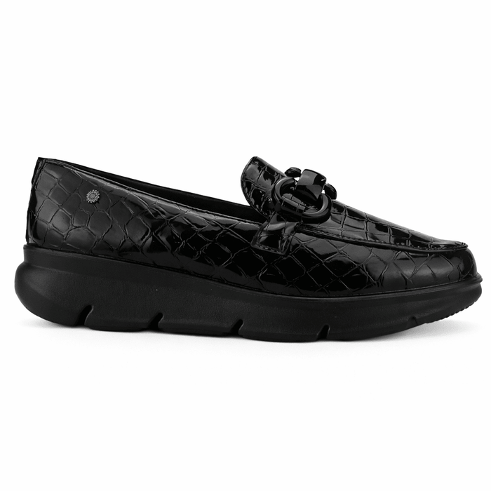 Zapato Negro Mujer Casual Chalada Graki Zapatos planos Chalada
