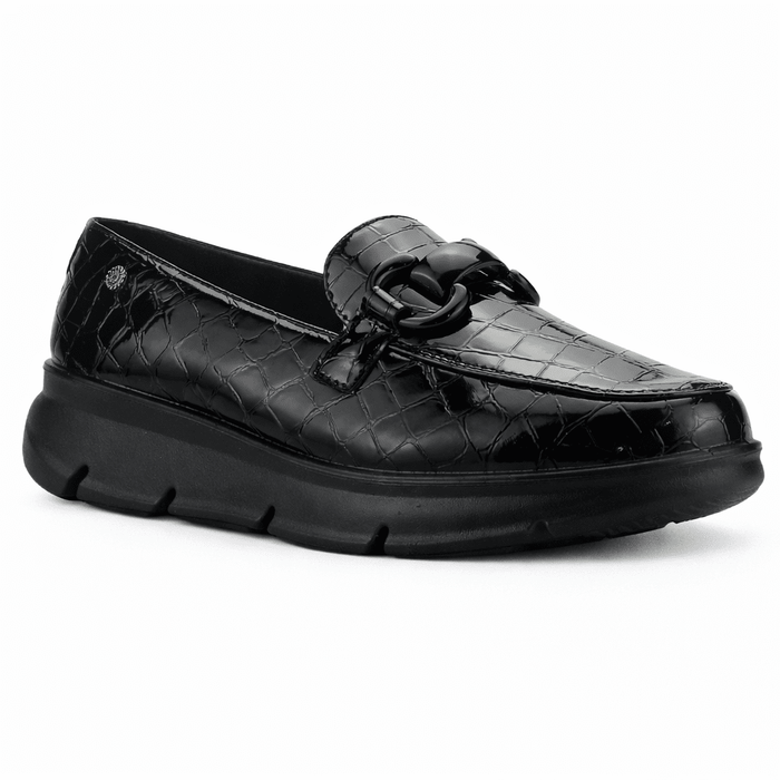 Zapato Negro Mujer Casual Chalada Graki Zapatos planos Chalada