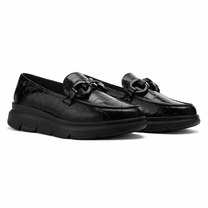 Zapato Negro Mujer Casual Chalada Graki Zapatos planos Chalada