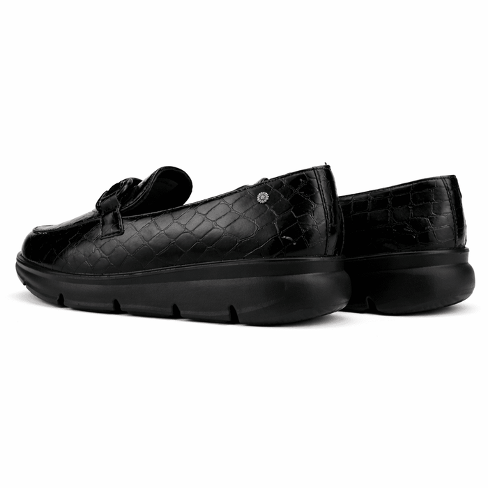 Zapato Negro Mujer Casual Chalada Graki Zapatos planos Chalada