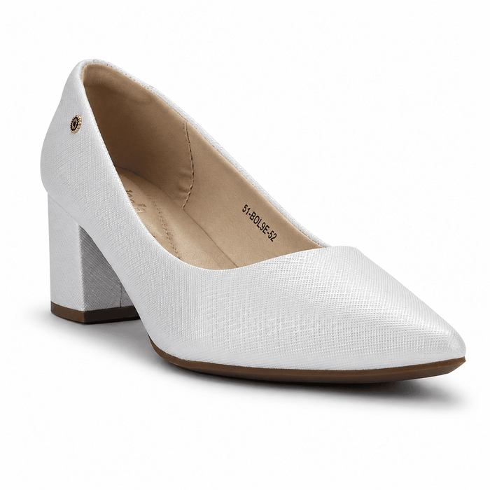 Zapato Plateado Mujer Casual Chalada Bolse Tacones Altos Chalada