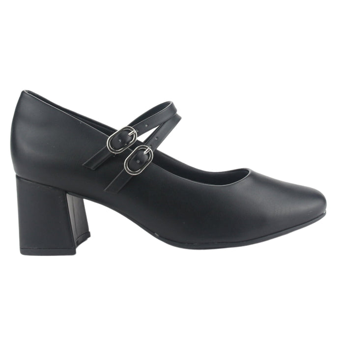 Zapato Ramarim Mujer 2417102 Negro Casual Tacones Bajos Ramarim